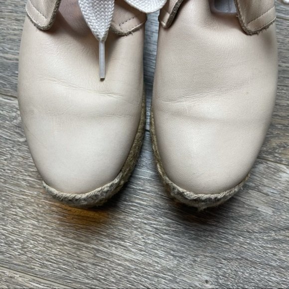 MIISTA London Pink Leather Braided Sneakers 37 - Picture 2 of 10